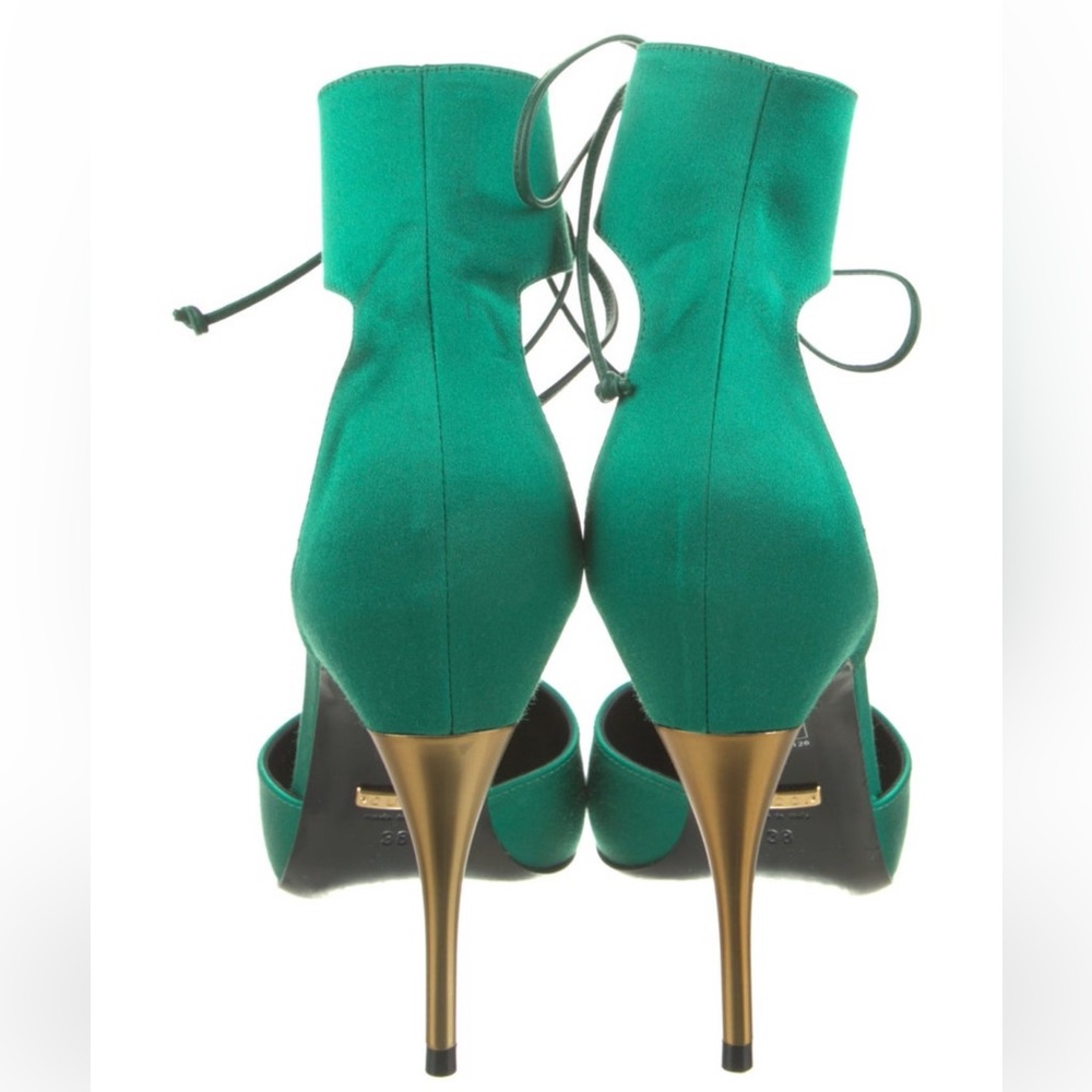 Gucci Satin Pumps - Picture 3 of 4